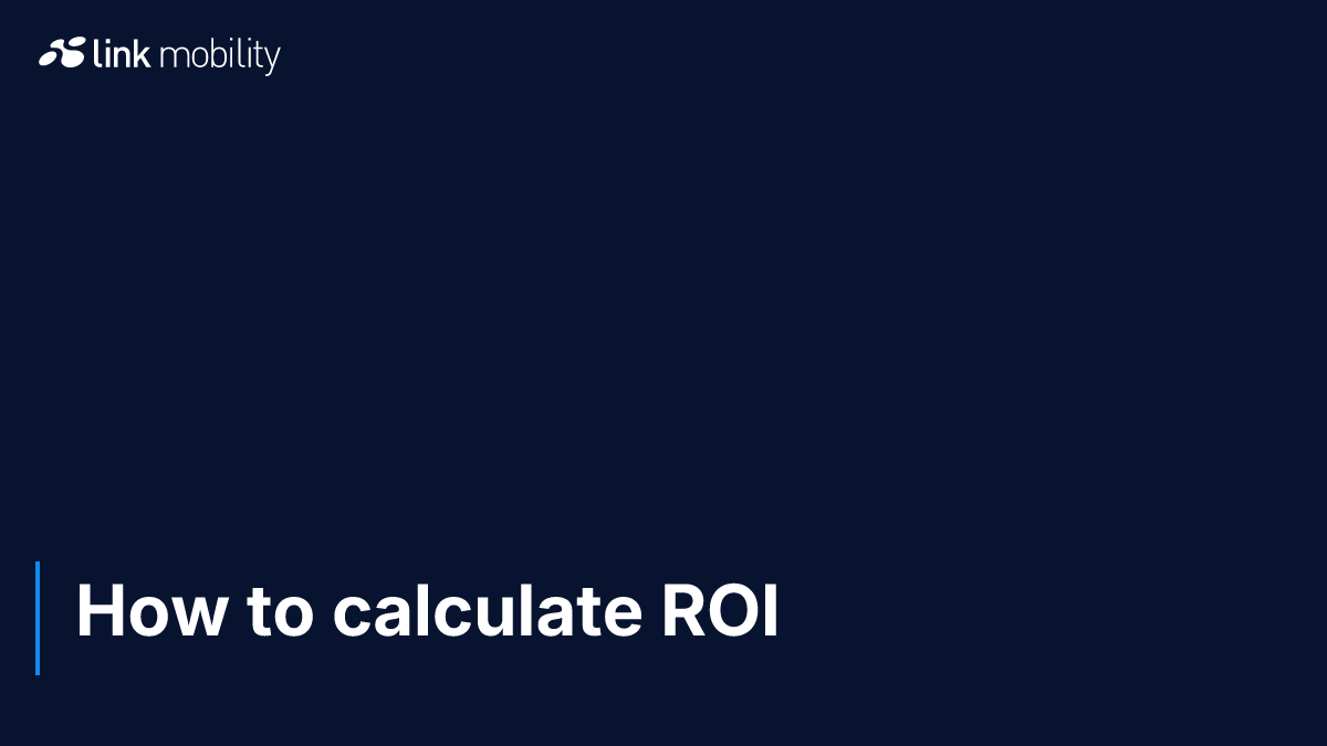 How to calculate ROI